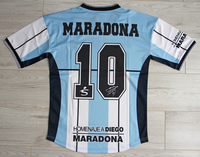 Koszulka piłkarska ARGENTYNA Retro 2001 „Homenaje a Diego Maradona” #10 MARADONA
