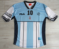 Koszulka piłkarska ARGENTYNA Retro 2001 „Homenaje a Diego Maradona” #10 MARADONA