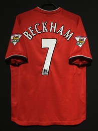 Koszulka piłkarska MANCHESTER UNITED Retro Home 2000/01 Umbro #7 Beckham