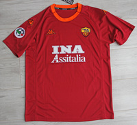 Koszulka piłkarska AS ROMA Retro Home 2000/01 KAPPA #10 Totti