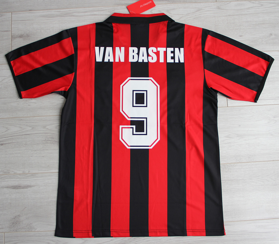 Milan retro shirt Van Basten 1989