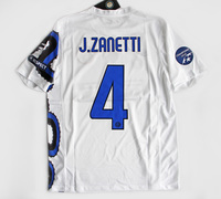 Koszulka piłkarska INTER MEDIOLAN Retro Away 2010/11 NIKE #4 J.Zanetti