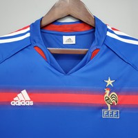 Koszulka piłkarska FRANCJA Home Retro Adidas EURO 2004 #10 Zidane