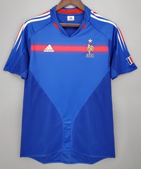 Koszulka piłkarska FRANCJA Home Retro Adidas EURO 2004 #10 Zidane