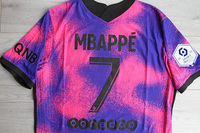 Koszulka piłkarska PSG 20/21 JORDAN Vapor Match 4th, #7 Mbappe