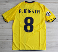 Koszulka piłkarska FC BARCELONA Retro away 2008/09 Nike #8 A.Iniesta
