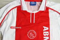 Koszulka piłkarska AJAX AMSTERDAM Retro Home 1998/99 UMBRO #10 Litmanen