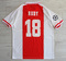 Koszulka piłkarska AJAX AMSTERDAM Retro Home 1998/99 UMBRO #10 Litmanen