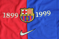 Koszulka piłkarska FC BARCELONA Retro 1899-1999 100th Anniversary NIKE #10 LITMANEN