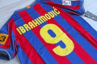 Koszulka piłkarska FC BARCELONA Home Retro 2009/10 Nike #9 Ibrahimović