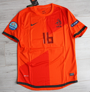 Koszulka piłkarska HOLANDIA Home Retro Nike EURO 2012 #16 Van Persie