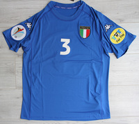 Koszulka piłkarska WŁOCHY Home Retro Kappa EURO 2000 #3 Maldini