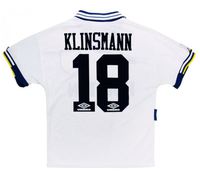 Koszulka piłkarska TOTTENHAM Hotspur Retro Home 94/95 Umbro #18 Klinsmann