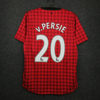 Koszulka piłkarska MANCHESTER UNITED Retro Home 2012/13 #20 Van Persie  NIKE