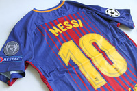 Koszulka piłkarska FC Barcelona Retro Home 2017/18 Nike #10 Messi