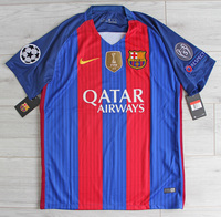 Koszulka piłkarska FC Barcelona Retro Home 2016/17 Nike #10 Messi
