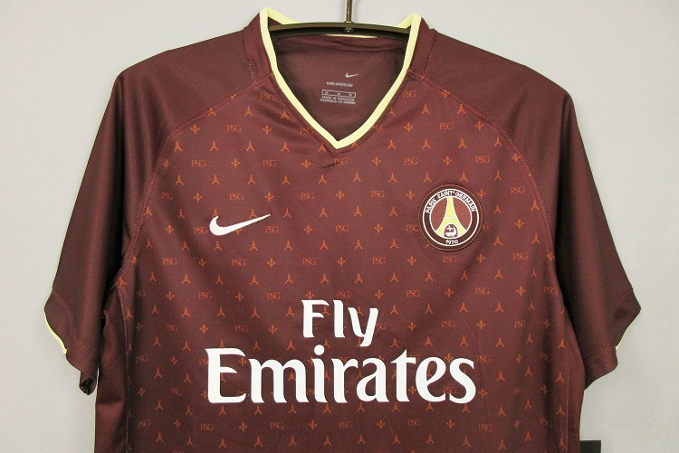 Koszulka Piłkarska Psg Away Retro 2006/07 Nike, PSG Nike, Jordan