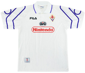 Koszulka piłkarska AC FIORENTINA Retro Away 1997/98 FILA #9 Batistuta