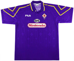 Koszulka piłkarska AC FIORENTINA Retro Home 1997/98 FILA #9 Batistuta