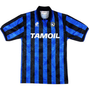 Koszulka piłkarska Atalanta Bergamo Retro Home 1991 Lotto