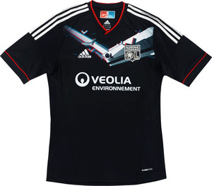 Koszulka piłkarska Olympique Lyon Retro 3rd 2012/13 Adidas #17 Lacazette