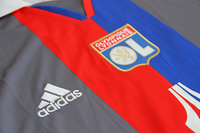 Koszulka piłkarska Olympique Lyon Retro Away 2000/01 Adidas #5 Bąk