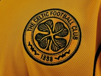 Koszulka piłkarska Celtic Glasgow Retro away 2000-02 Umbro #7 Larsson