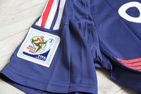 Koszulka piłkarska Francja Retro Home Adidas World Cup 2010 #9 Anelka