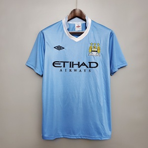 Koszulka piłkarska Manchester City Retro home 2011-12 #42 Toure UMBRO