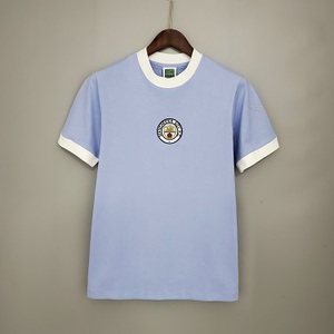 Koszulka piłkarska Manchester City Retro Home 1972