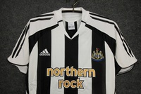 Koszulka piłkarska Newcastle United Retro Home 2005/06 #9 Shearer Adidas