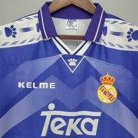 Koszulka piłkarska REAL MADRYT Away Retro 96/97 KELME #3 Carlos