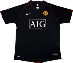 Koszulka piłkarska Manchester United away Retro 07/08 Nike #10 Rooney