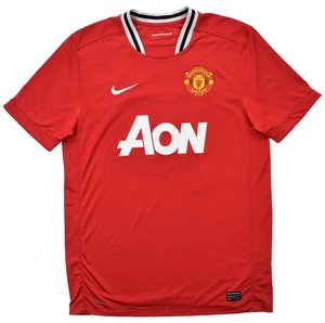 Koszulka piłkarska Manchester United home Retro 11/12 Nike #10 Rooney