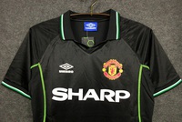 Koszulka piłkarska Manchester United 3rd Retro 98/99 Umbro #7 Beckham