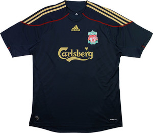 Koszulka piłkarska Liverpool FC away Retro 09/10 Adidas #8 Gerrard