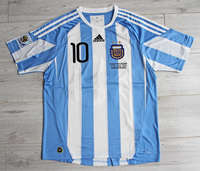 Koszulka piłkarska ARGENTYNA Retro World Cup 2010 Adidas #10 MESSI