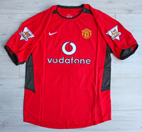 Koszulka piłkarska MANCHESTER UNITED Retro Home 02-04 Nike #7 Ronaldo