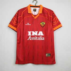 Koszulka piłkarska AS ROMA Retro Home 1999/00 Diadora #10 Totti