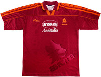 Koszulka piłkarska AS ROMA Retro Home 1995/96 Asics