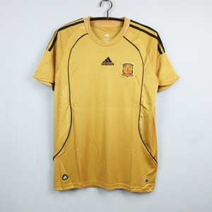 Koszulka piłkarska HISZPANIA Away Retro Adidas Euro 2008 #6 A.Iniesta