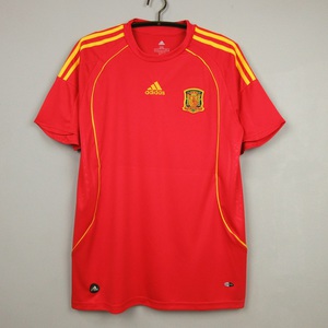 Koszulka piłkarska HISZPANIA Home Retro Adidas Euro 2008 #6 A.Iniesta