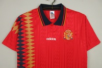 Koszulka piłkarska HISZPANIA Home Retro Adidas World Cup 1994 #21 Enrique