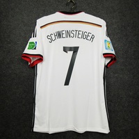 Koszulka piłkarska NIEMCY Home Retro World Cup 2014 Adidas #7 Schweinsteiger