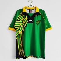 Koszulka piłkarska Jamajka Away Retro World Cup 1998 Kappa #19 Sinclair