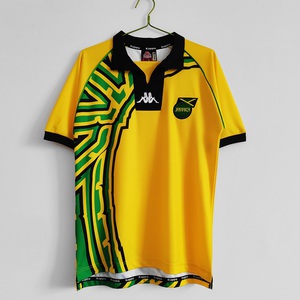 Koszulka piłkarska Jamajka home Retro World Cup 1998 Kappa #19 Sinclair