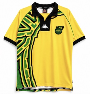 Koszulka piłkarska Jamajka home Retro World Cup 1998 Kappa #19 Sinclair