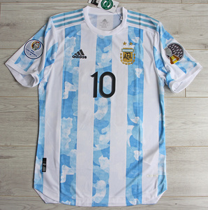 Koszulka piłkarska ARGENTYNA Adidas Authentic Home 2020 #10 Messi