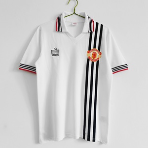 Koszulka piłkarska Manchester United away Retro 75-80  Admiral