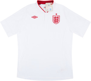 Koszulka piłkarska ANGLIA Home Retro Umbro Euro 2012 #10 Rooney